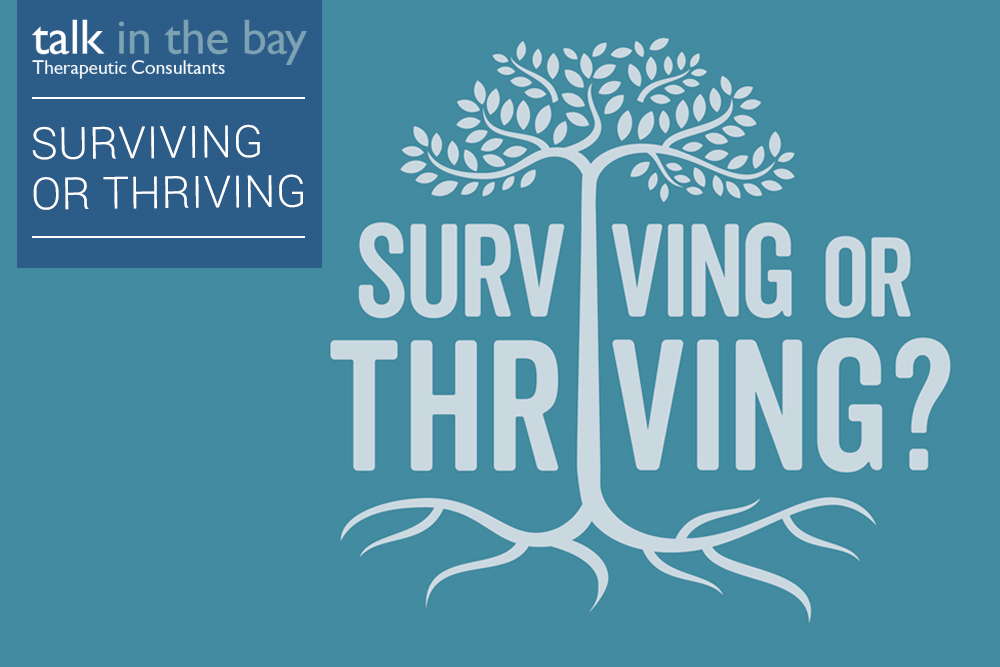 What Is The Difference Between Surviving And Thriving In Terms Of Nutrition